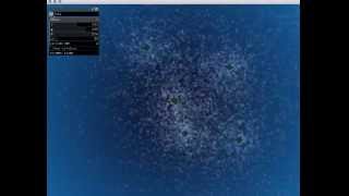 GUI interactions: particles