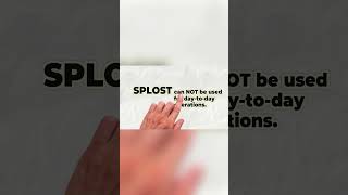 SPLOST is NOT