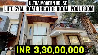 Extraordinary Ultra Modern Design 6000 sq ft Triple Story House With Amazing Interior Work