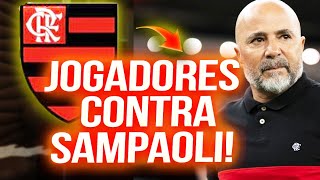 POLÊMICA NO FLAMENGO: JOGADORES ESTÃO INSATISFEITOS COM SAMPAOLI.