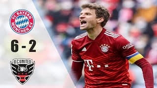 Bayern Muenchen vs DC united 6-2 extended highlights all goal #bayernmunchen #dcunited #thomasmüller