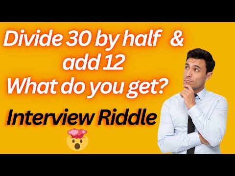 What is half as many of 30?