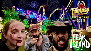 Fantasy Island Fireworks and Fear Island Vlog 2nd November 2024