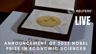 LIVE: Announcement of 2022 Nobel Prize in Economic Sciences
