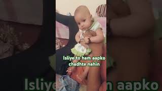 Isliye to aapko koi chhedata nahin#cutebaby 😜😜😜😜😜😜