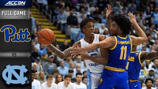 Pittsburgh vs. North Carolina Full Game | 2019-20 ACC Men's Basketball