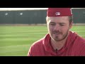 reds spring training gavin lux sits down with joe danneman