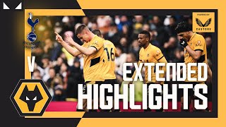 A massive away win! | Tottenham Hotspur 0 - 2 Wolves | Extended Highlights