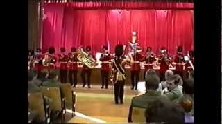 Joint concert of English and Russian military bands in the Russian Infantry Berlin Brigade.