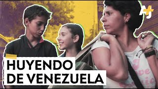 ¿Por qué esta familia huye de Venezuela?