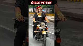 GIRLS VS BOYS 😎 BULLET DIRING #bike #rider #shorts