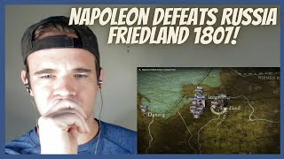 AMERICAN REACTS TO Napoleon Defeats Russia Friedland 1807!