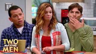 Strip Poker With Four Beautiful Women | Two and a Half Men