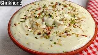 Shrikhand ◆ How to make Shrikhand ◆ India Dessert ◆ Perfect Shrikhand ~ Moumita's Happy Cooking Lab