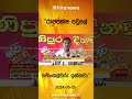 රාජපක්ෂ පවුලේ මොංගල්වරු ඉන්නවා hiru news