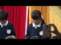 ５才のひばりぐみのがっそう　ー　 🎹空もとべるはず🎶　h.30.03.03 senior kindergarten hibari orchestral performance