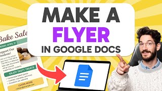 How to Make a FLYER in Google Docs (Step by Step)