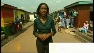 Ghanaians vote in hotly contested poll - 07 Dec 08