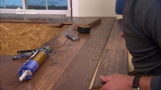 Flooring as a Bar Top | Man Caves | HGTV Asia