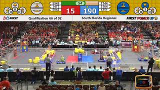 Match 66 South Florida Regional 2018