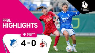 TSG Hoffenheim - 1. FC Köln | Highlights FLYERALARM Frauen-Bundesliga 22/23