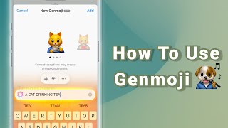 💡 Genmoji: How To Use Genmoji On iOS 18 / iPhone