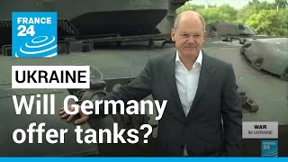 UK offers tanks in Ukraine’s hour of need, but will Germany follow suit? • FRANCE 24 English