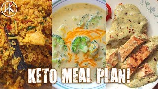 #MealPrepMonday - Episode 2 - 1200 Calorie Keto Meal Plan (Keto Meal Prep)