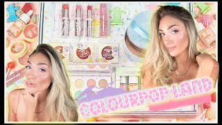 *NEW* COLOURPOP x CANDY LAND COLLECTION!! TRY-ON AND REVIEW!!