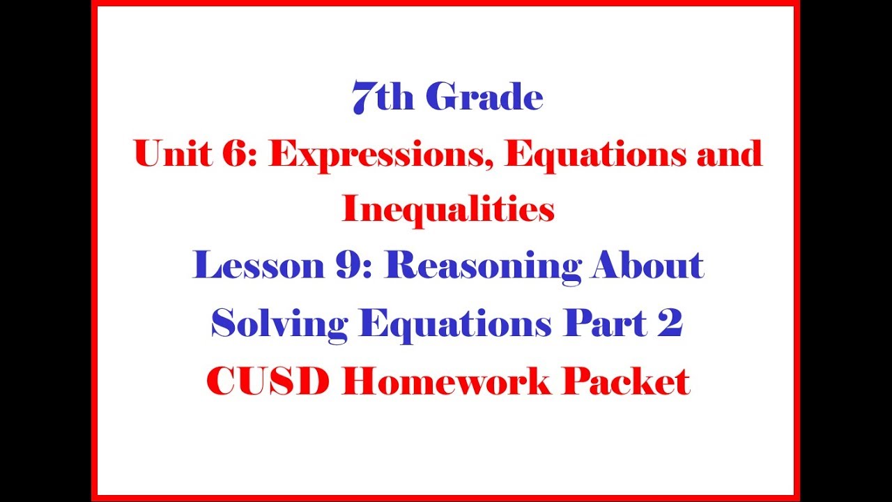 7 6 9 Cusd Homework Help Morgan Youtube