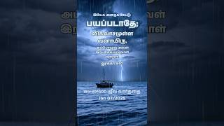 பயப்படாதே; விசுவாசமுள்ளவனாயிரு. Luke‬ ‭8‬:‭50‬ ‭#wordofgod #tamilchristiansongs #faith #dontbeafraid