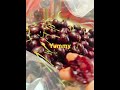 车厘子到啦！红宝石，来一个～the cherries are here ruby give me one