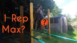 Calisthenics Athlete Tests Weighted Pull Up & Dip 1 Rep Max