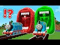 MAIZEN : JJ and Mikey Become Train Eater and Attack Thomas Story - Minecraft Animation JJ & Mikey