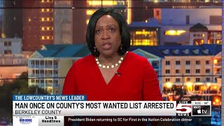 VIDEO: Deputies arrest man once on Berkeley County most wanted list