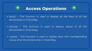 ChainMap in Python || Python for beginners