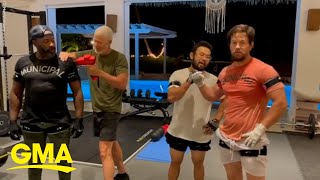 Mark Wahlberg shares the motivation behind his 2:30a.m. workout routines l GMA
