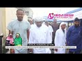 SEE THE GRAND ARRIVAL OF M.C. OLUOMO,KOKOZARIA,OLAIYA IGWE TO AFEEZ OWO RAMADAN LECTURE