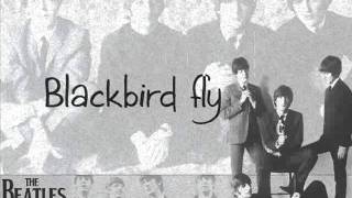 The Beatles - Blackbird (lyrics)