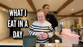 Hvad jeg spiser på en dag og cookiebagning | Livet på gården Ep. 33