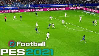 Paris Saint-Germain vs Olympique Lyonnais | Ligue 1 | 19 September 2021 | PES 2021