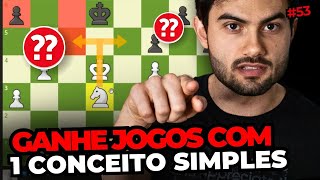 Um CONCEITO SIMPLES que vai MUDAR seu XADREZ para SEMPRE! SpeedRun Xadrez Online #ep53