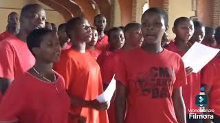 IYI CHOIR IGEZWEHO,UMVA UKO IRIRIMBA GLORIA MU IRINGARA:TOPESA LUKU MUKEMBO BY S BERNARD CHOIR,RWAZA