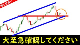 【FX】値幅◎の4時間押し目買いができるかもしれません