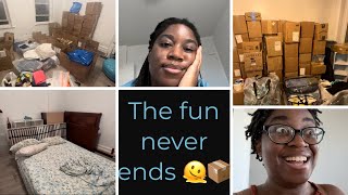 Chaotic NYC/Brooklyn moving vlog/apartment hunting part 3 (packing w nowhere to go??)