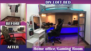 DIY Loft Bed | Budget | Home Office | Gaming Room