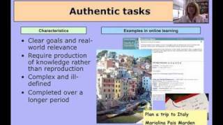 Authentic learning 2: AUTHENTIC TASKS