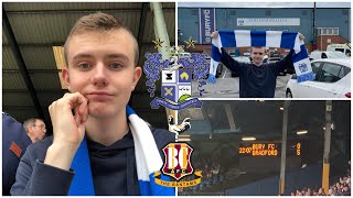 I ATTENDED BURY’S FIRST GAME BACK AT GIGG LANE - Bury FC 0-6 Bradford City 2023/24 Matchday Vlog
