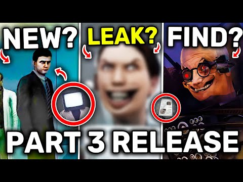 NEW LEAKS!? - WHEN IS PART 3 RELEASE? - SKIBIDI TOILET 70 PART 3 ALL Easter Egg Analysis Theory