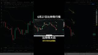 6月27日比特幣行情分析 | 比特幣反彈行情预期拉高，64000位置上探后再跌？底部58200還有沒有上車機會 #比特币 #btc #以太坊 #eth #投資 #數字貨幣 #技術分析 #比特幣 #合約